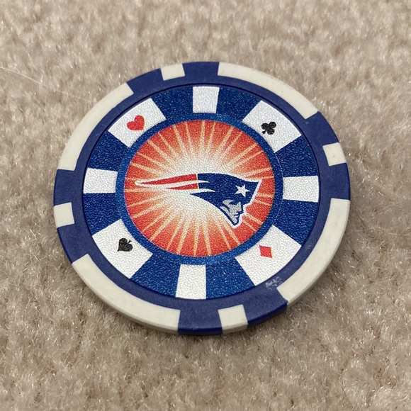 New England Patriots poker chips - Picture 10 of 14